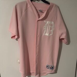 Detroit Tigers Pink Jersey